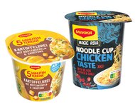 Maggi 5 Minuten Terrine oder Asia Noodle Cups