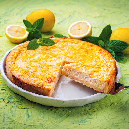 Cheesecake mit Sahnecreme