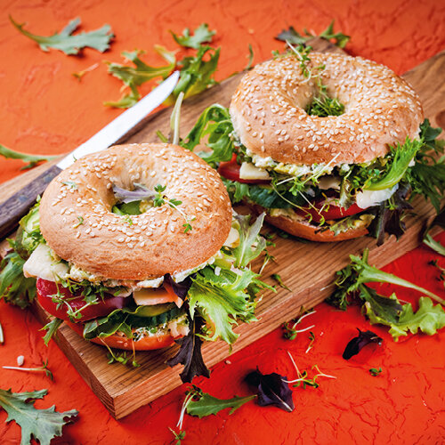 Avocado-Bagel 